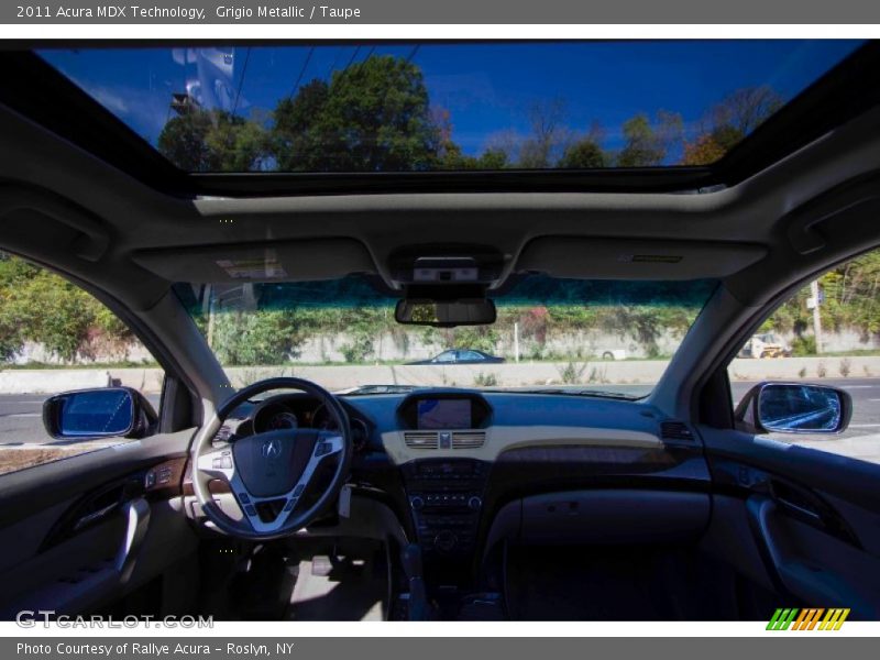 Grigio Metallic / Taupe 2011 Acura MDX Technology