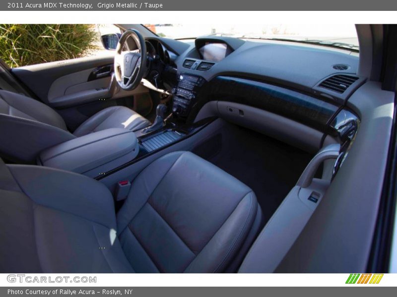 Grigio Metallic / Taupe 2011 Acura MDX Technology