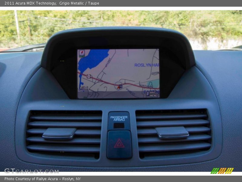 Grigio Metallic / Taupe 2011 Acura MDX Technology
