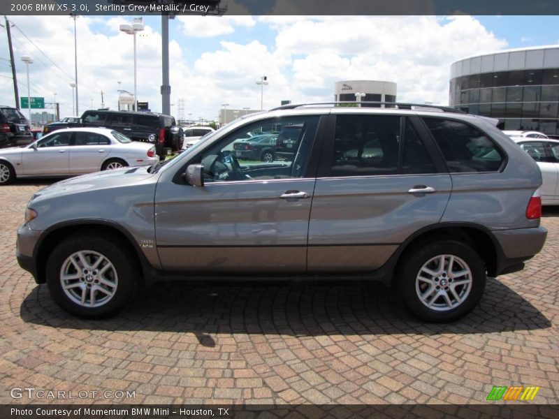 Sterling Grey Metallic / Grey 2006 BMW X5 3.0i