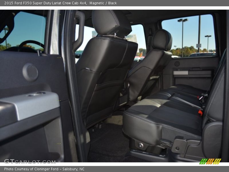 Magnetic / Black 2015 Ford F350 Super Duty Lariat Crew Cab 4x4