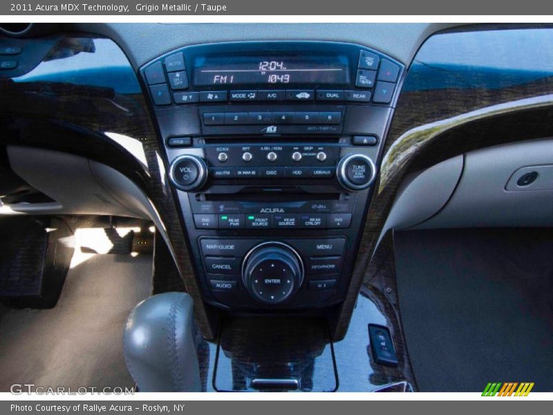 Grigio Metallic / Taupe 2011 Acura MDX Technology