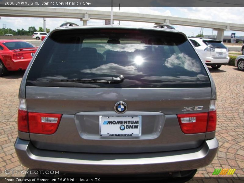 Sterling Grey Metallic / Grey 2006 BMW X5 3.0i