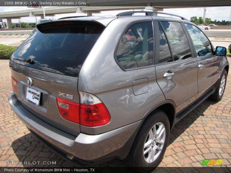 Sterling Grey Metallic / Grey 2006 BMW X5 3.0i