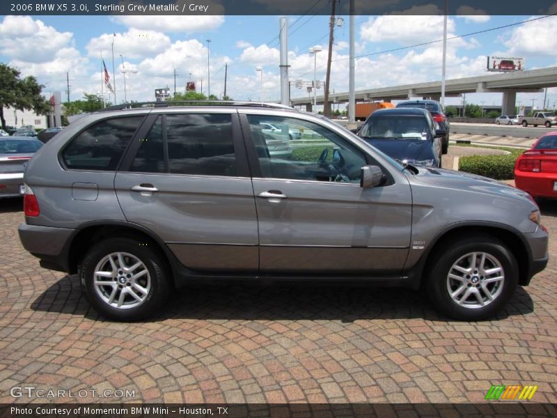 Sterling Grey Metallic / Grey 2006 BMW X5 3.0i