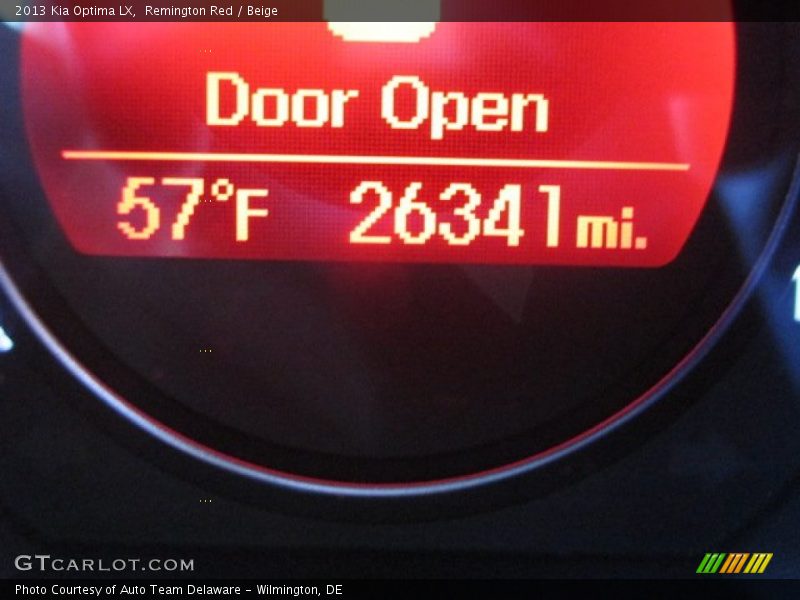 Remington Red / Beige 2013 Kia Optima LX