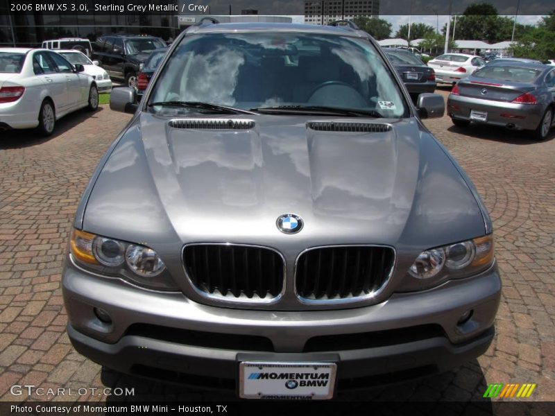 Sterling Grey Metallic / Grey 2006 BMW X5 3.0i