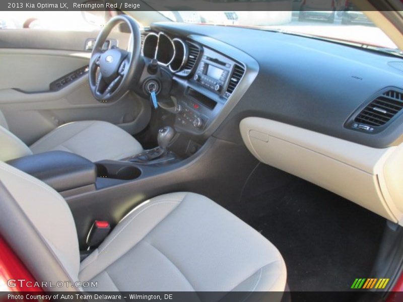 Remington Red / Beige 2013 Kia Optima LX