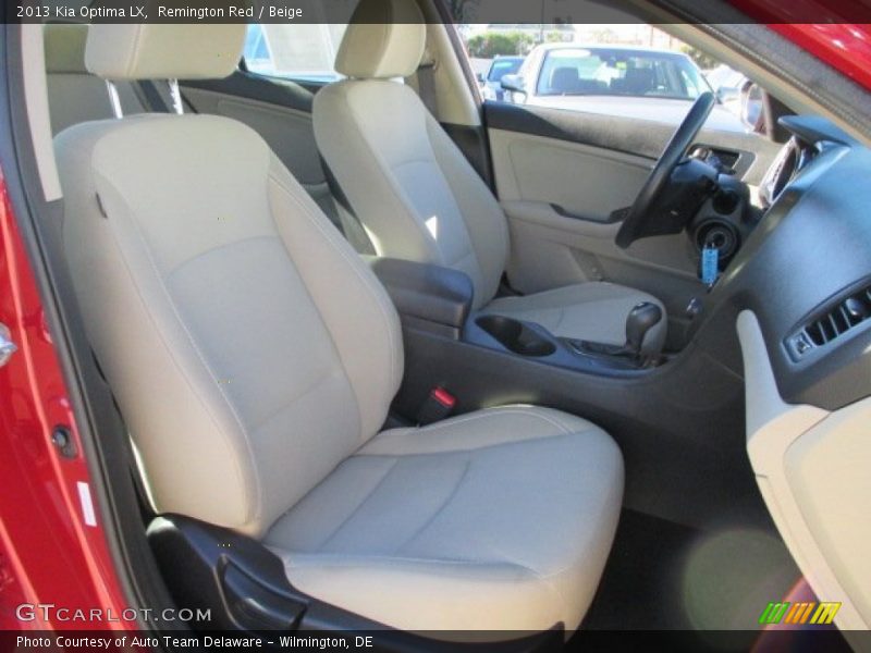 Remington Red / Beige 2013 Kia Optima LX