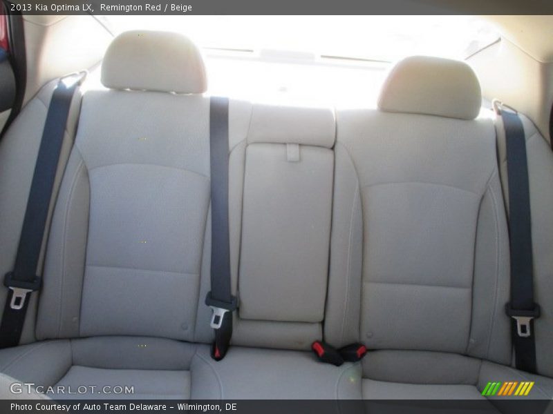 Remington Red / Beige 2013 Kia Optima LX