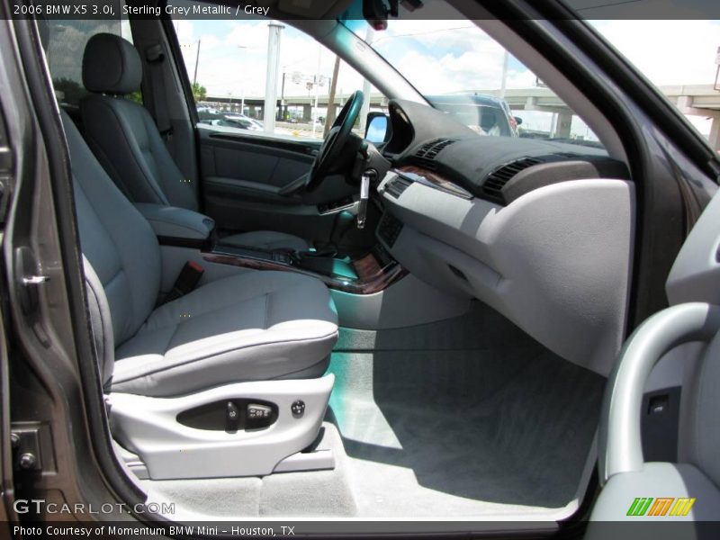 Sterling Grey Metallic / Grey 2006 BMW X5 3.0i