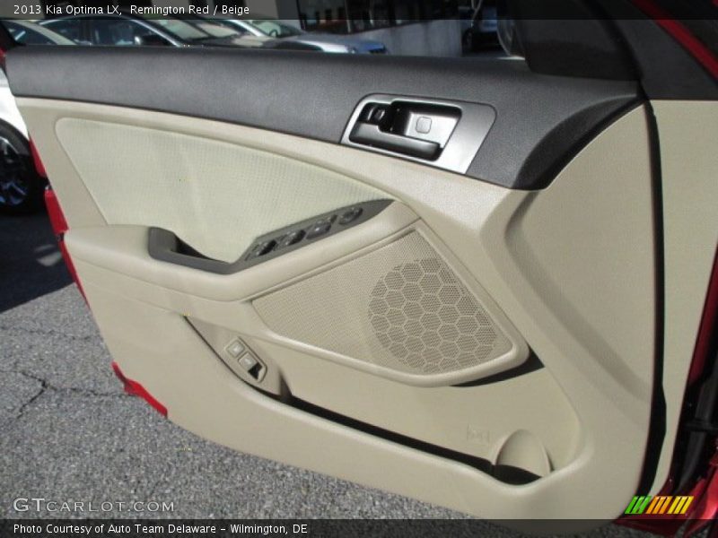 Remington Red / Beige 2013 Kia Optima LX
