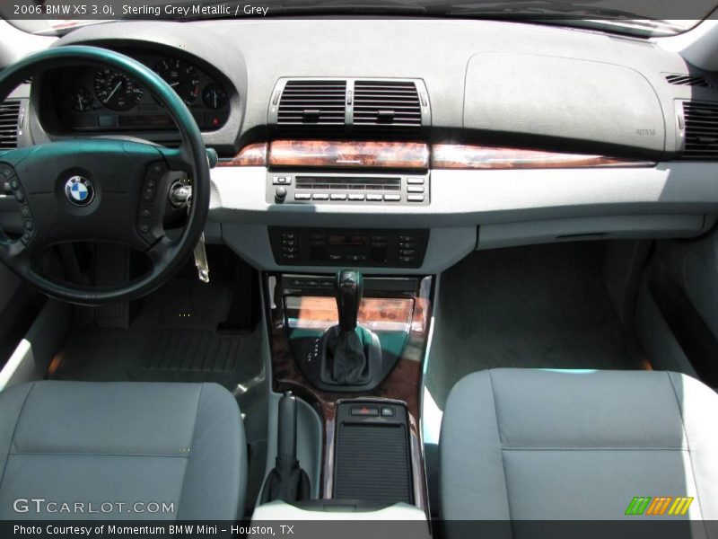 Sterling Grey Metallic / Grey 2006 BMW X5 3.0i