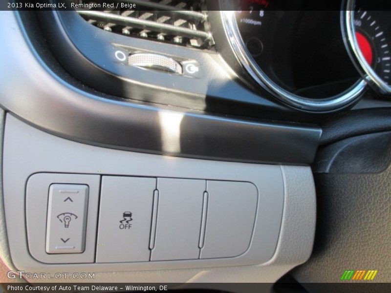 Remington Red / Beige 2013 Kia Optima LX