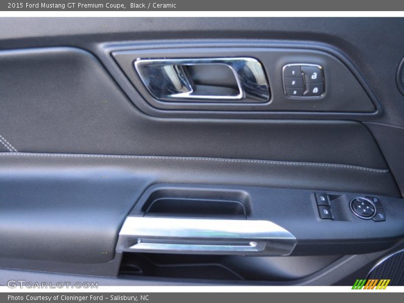 Black / Ceramic 2015 Ford Mustang GT Premium Coupe