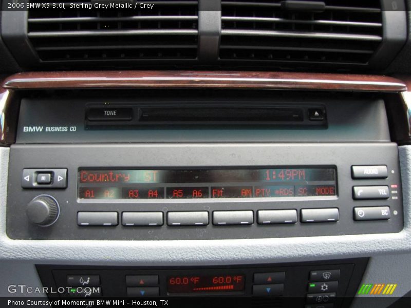 Sterling Grey Metallic / Grey 2006 BMW X5 3.0i
