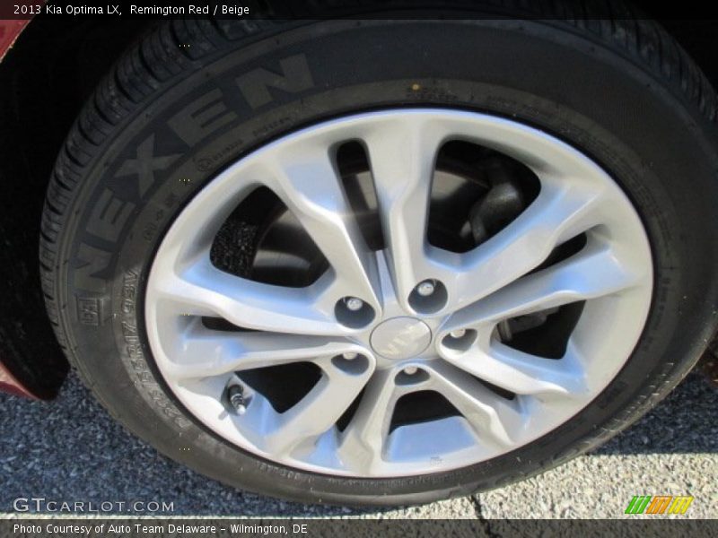 Remington Red / Beige 2013 Kia Optima LX