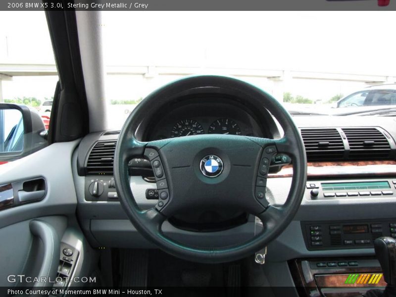Sterling Grey Metallic / Grey 2006 BMW X5 3.0i