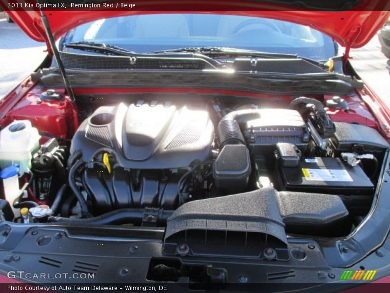 Remington Red / Beige 2013 Kia Optima LX