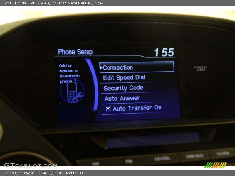 Polished Metal Metallic / Gray 2013 Honda Pilot EX 4WD