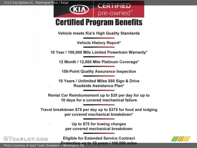 Remington Red / Beige 2013 Kia Optima LX