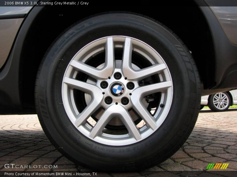 Sterling Grey Metallic / Grey 2006 BMW X5 3.0i