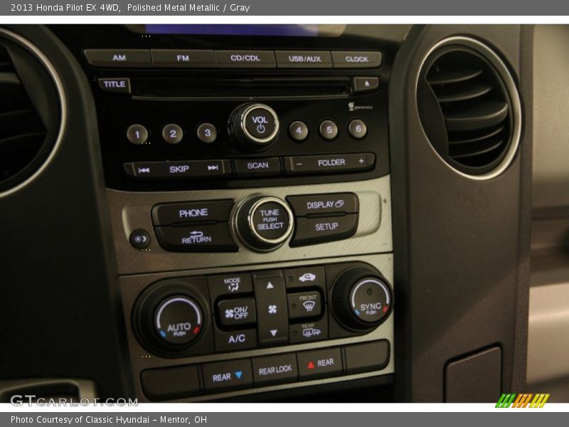 Polished Metal Metallic / Gray 2013 Honda Pilot EX 4WD