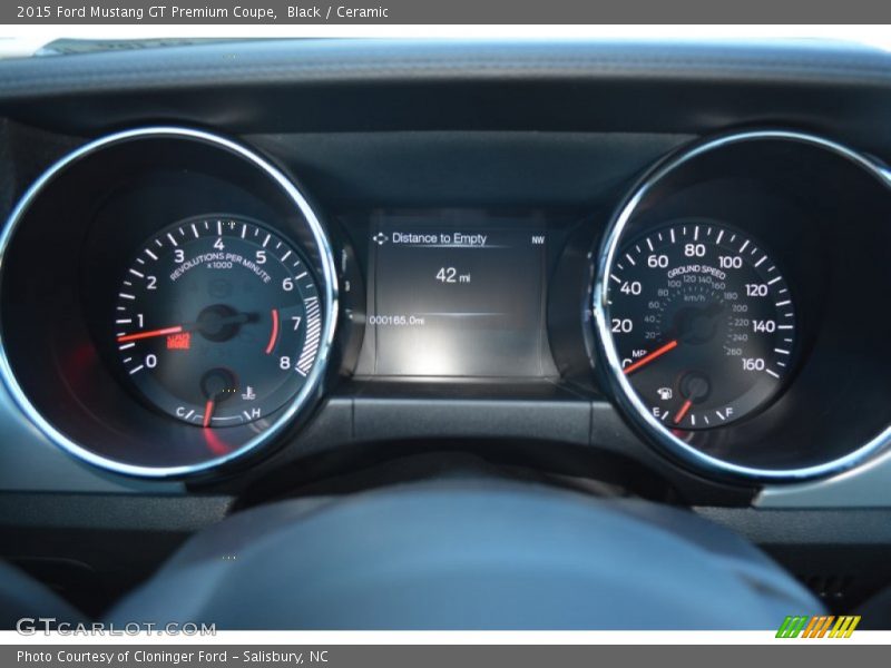  2015 Mustang GT Premium Coupe GT Premium Coupe Gauges
