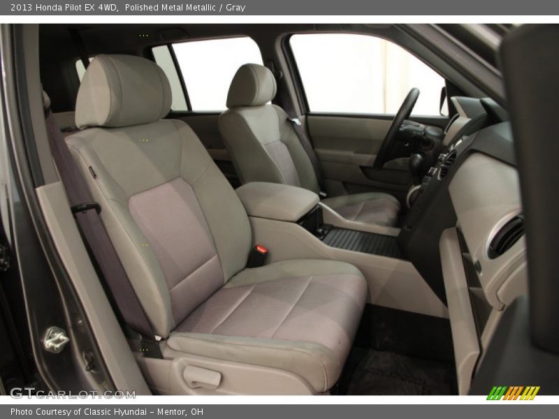 Polished Metal Metallic / Gray 2013 Honda Pilot EX 4WD