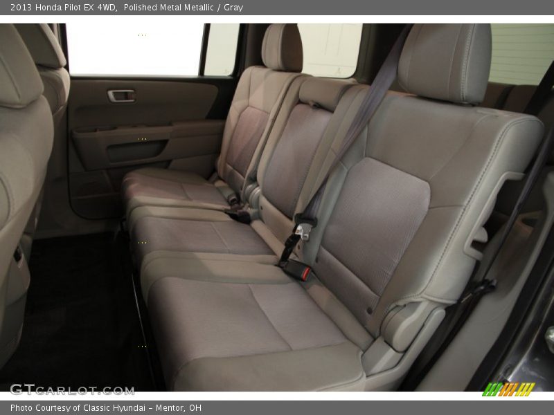 Polished Metal Metallic / Gray 2013 Honda Pilot EX 4WD