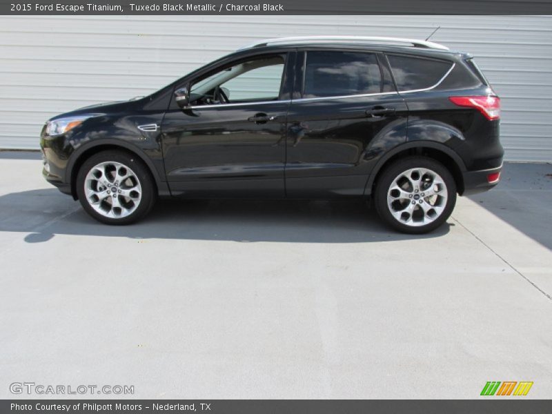 Tuxedo Black Metallic / Charcoal Black 2015 Ford Escape Titanium