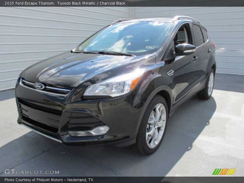 Tuxedo Black Metallic / Charcoal Black 2015 Ford Escape Titanium