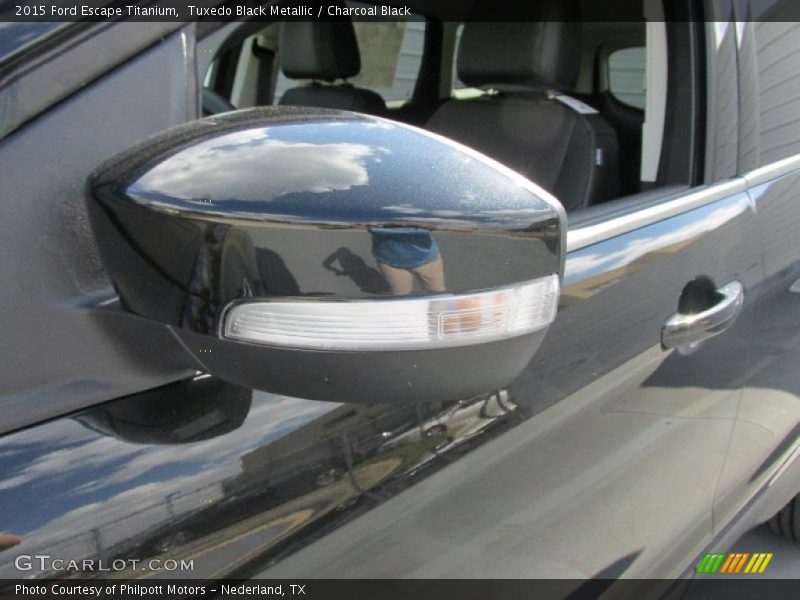 Tuxedo Black Metallic / Charcoal Black 2015 Ford Escape Titanium