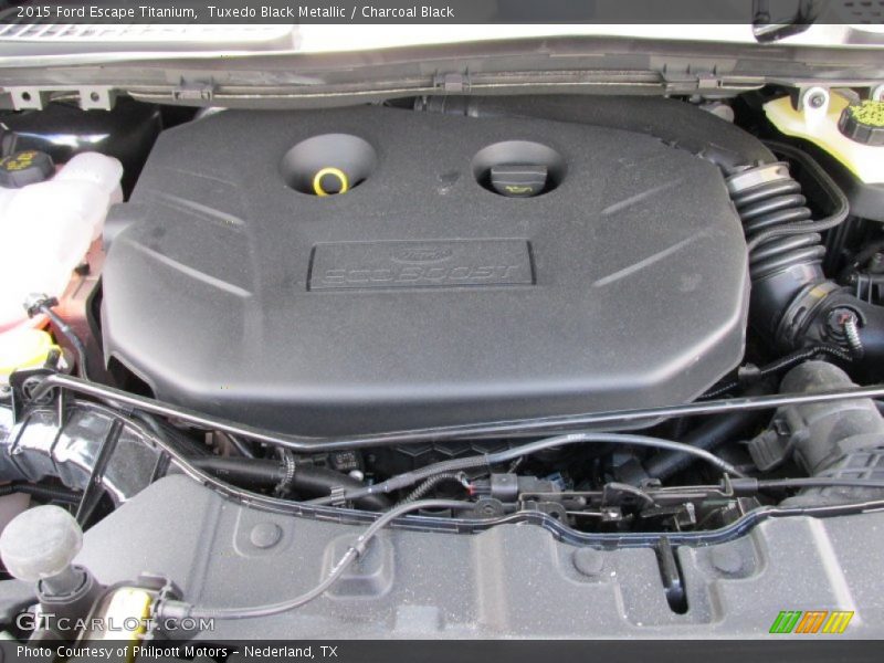 Tuxedo Black Metallic / Charcoal Black 2015 Ford Escape Titanium