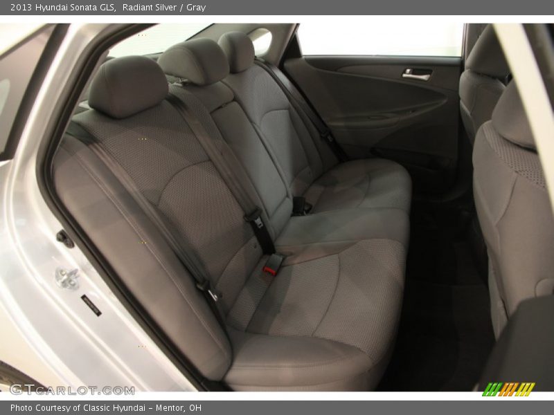 Radiant Silver / Gray 2013 Hyundai Sonata GLS