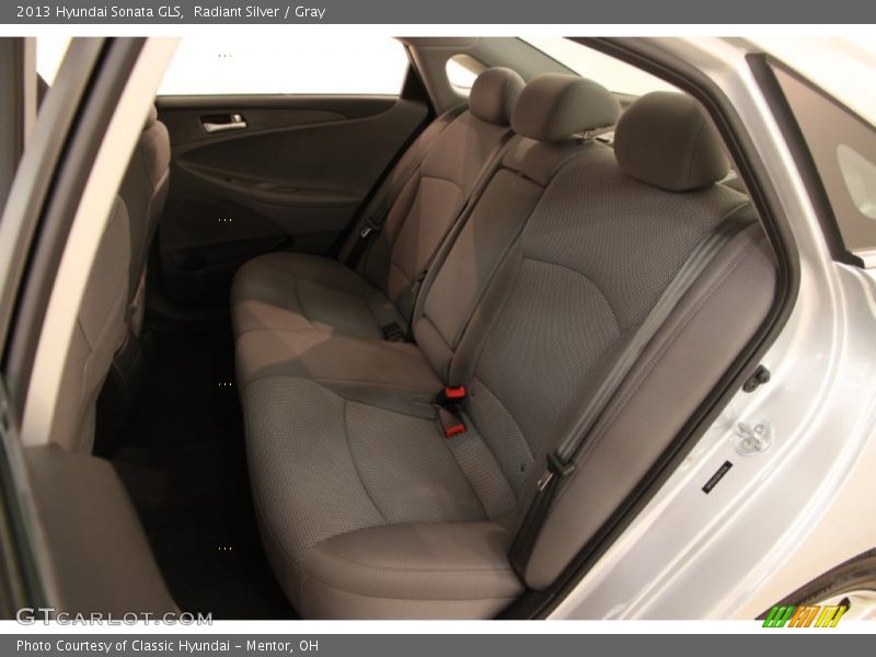 Radiant Silver / Gray 2013 Hyundai Sonata GLS