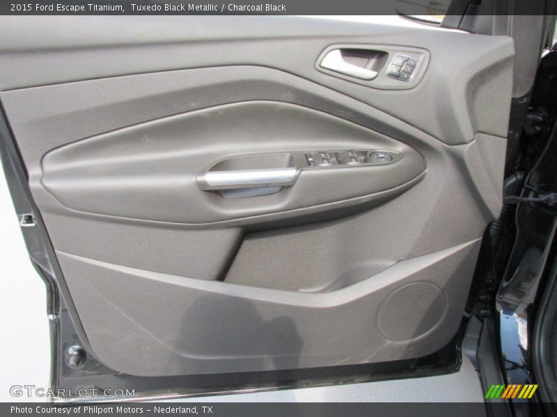 Tuxedo Black Metallic / Charcoal Black 2015 Ford Escape Titanium