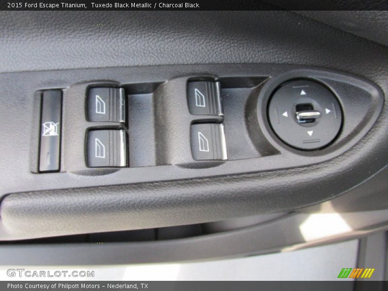 Tuxedo Black Metallic / Charcoal Black 2015 Ford Escape Titanium