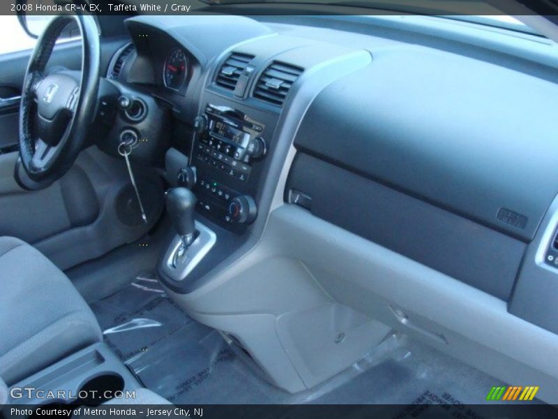 Taffeta White / Gray 2008 Honda CR-V EX