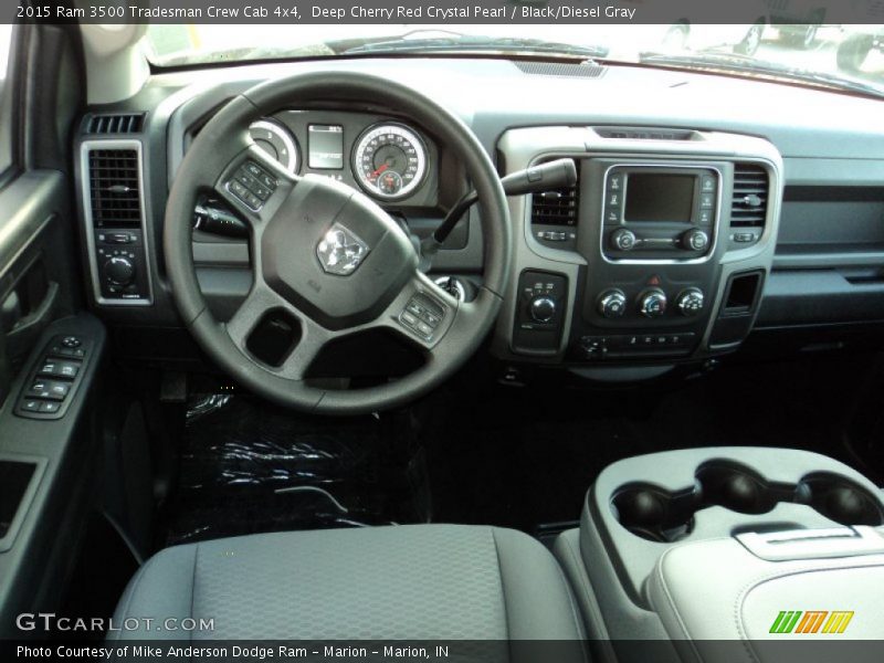 Dashboard of 2015 3500 Tradesman Crew Cab 4x4
