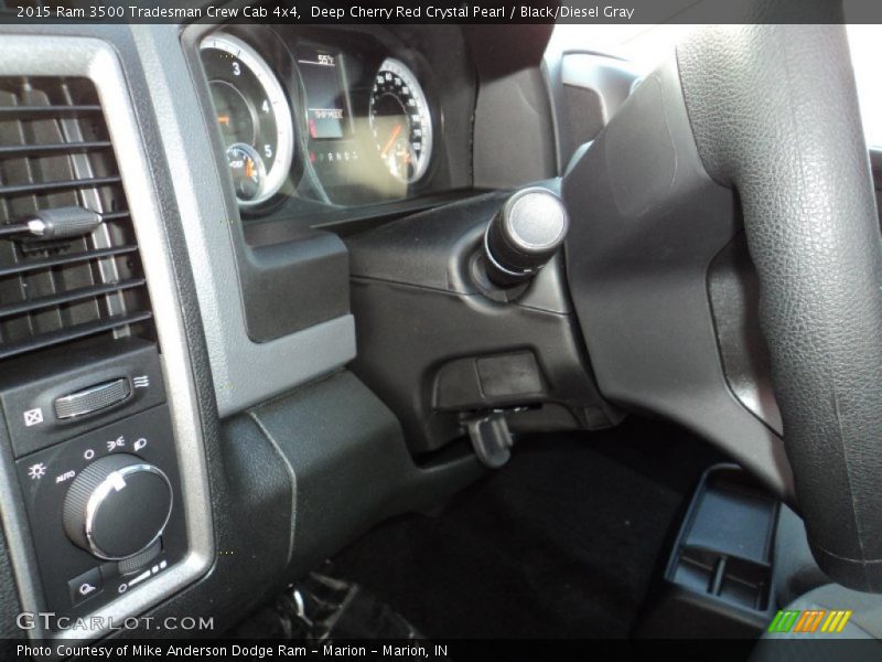 Deep Cherry Red Crystal Pearl / Black/Diesel Gray 2015 Ram 3500 Tradesman Crew Cab 4x4