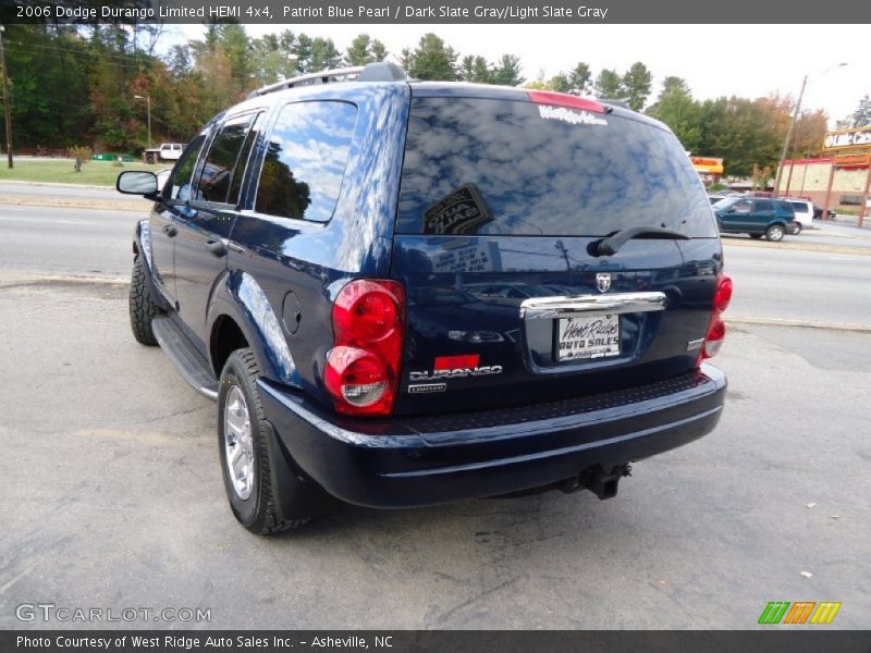 Patriot Blue Pearl / Dark Slate Gray/Light Slate Gray 2006 Dodge Durango Limited HEMI 4x4