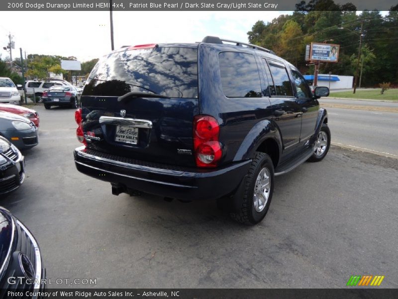 Patriot Blue Pearl / Dark Slate Gray/Light Slate Gray 2006 Dodge Durango Limited HEMI 4x4