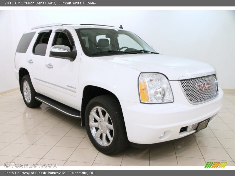 Summit White / Ebony 2011 GMC Yukon Denali AWD