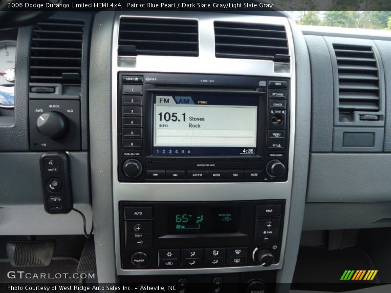 Patriot Blue Pearl / Dark Slate Gray/Light Slate Gray 2006 Dodge Durango Limited HEMI 4x4