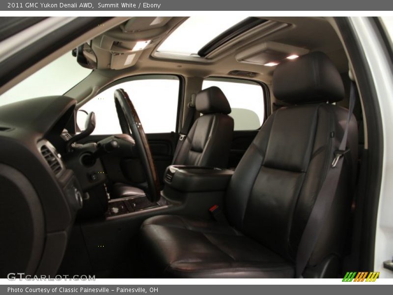 Summit White / Ebony 2011 GMC Yukon Denali AWD