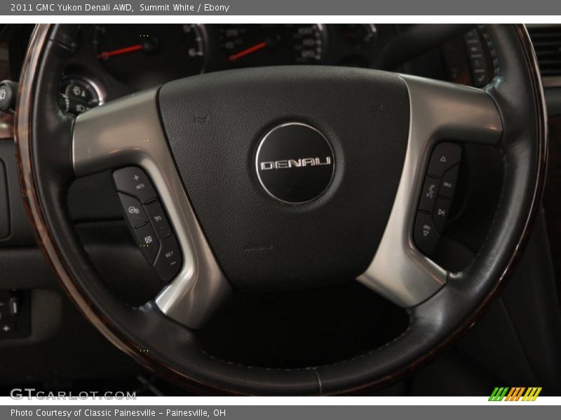 Summit White / Ebony 2011 GMC Yukon Denali AWD