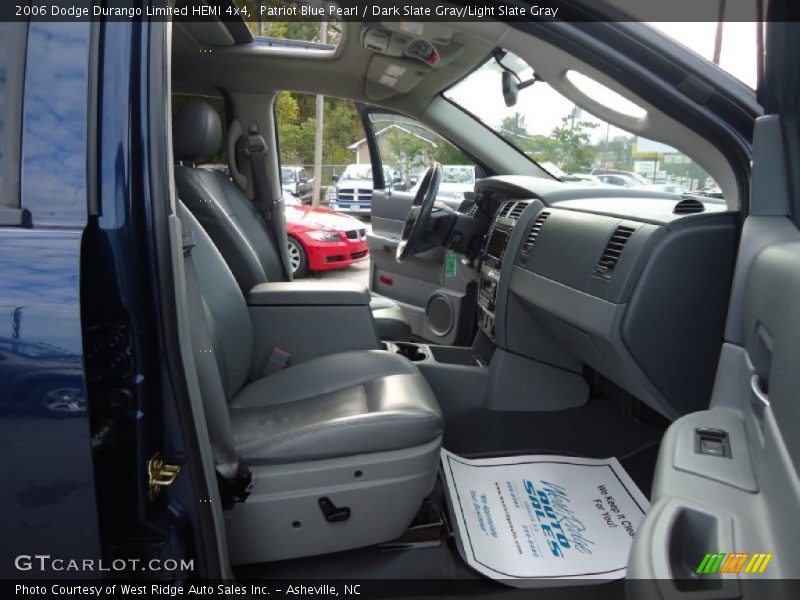 Patriot Blue Pearl / Dark Slate Gray/Light Slate Gray 2006 Dodge Durango Limited HEMI 4x4