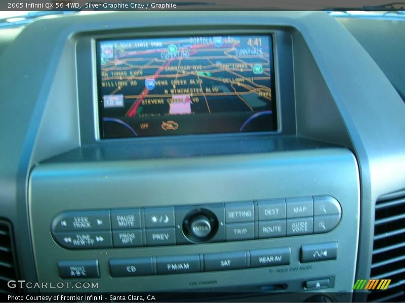 Silver Graphite Gray / Graphite 2005 Infiniti QX 56 4WD