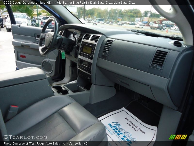 Patriot Blue Pearl / Dark Slate Gray/Light Slate Gray 2006 Dodge Durango Limited HEMI 4x4